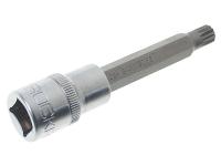 Головка-бита SPLINE 12-лучевая M9 1/2" (L-100мм) ROCKFORCE /1