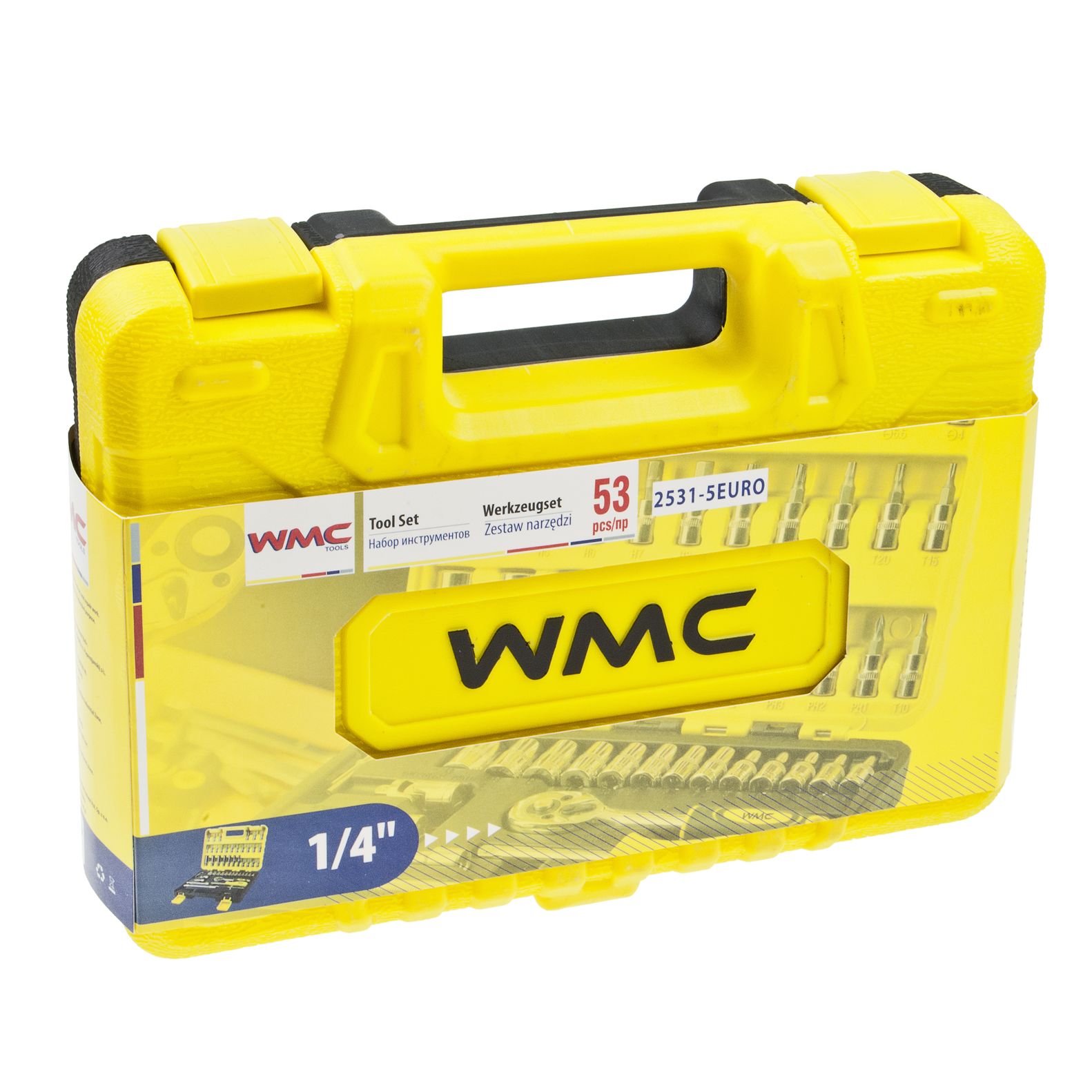 Набор инструмента WMC-2531-5EURO: 53пр. WMC TOOLS /1/16 OLD