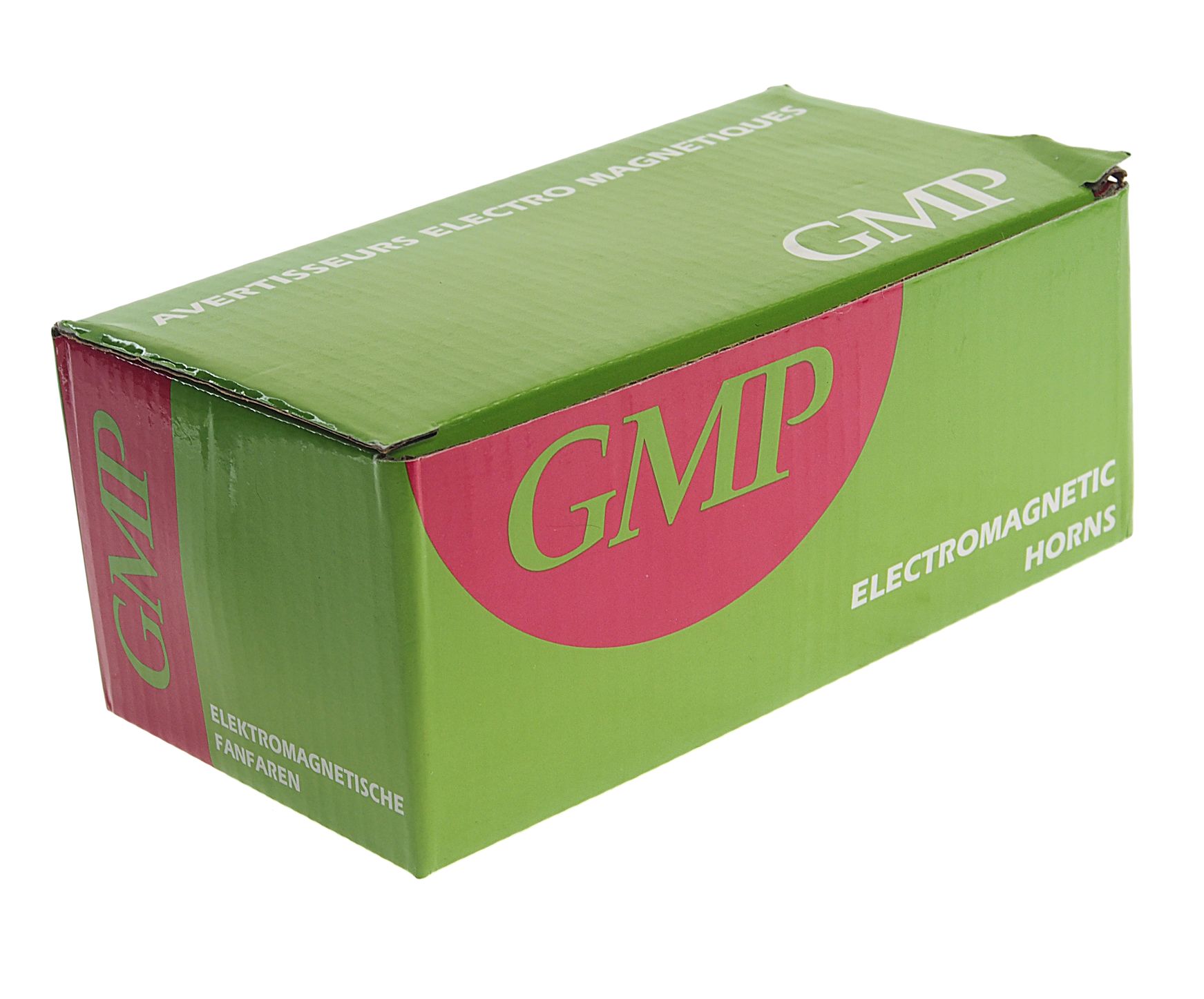 Сигнал звуковой GTR-99 RED электрический 85мм "улитка" 410/510Hz 110dB (2шт) 12V GMP /1/40 HIT