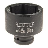 Головка торцевая  68мм 1" 6-гранная ударная удлиненная L=88мм ROCKFORCE RF-48510068 /1/15