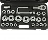 Набор инструмента RF-68262-9: 3/4"DR 12-гранный 26пр. (17,19,21,22,24,27,30,32-36мм,36мм 6-гр), в кейсе ROCKFORCE /1