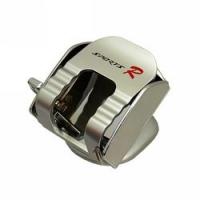 Держатель телефона AB-38457 SILVER SPORTS с прижимом АВТОСТОП /1/25 (ст.артикул GT-38457S)