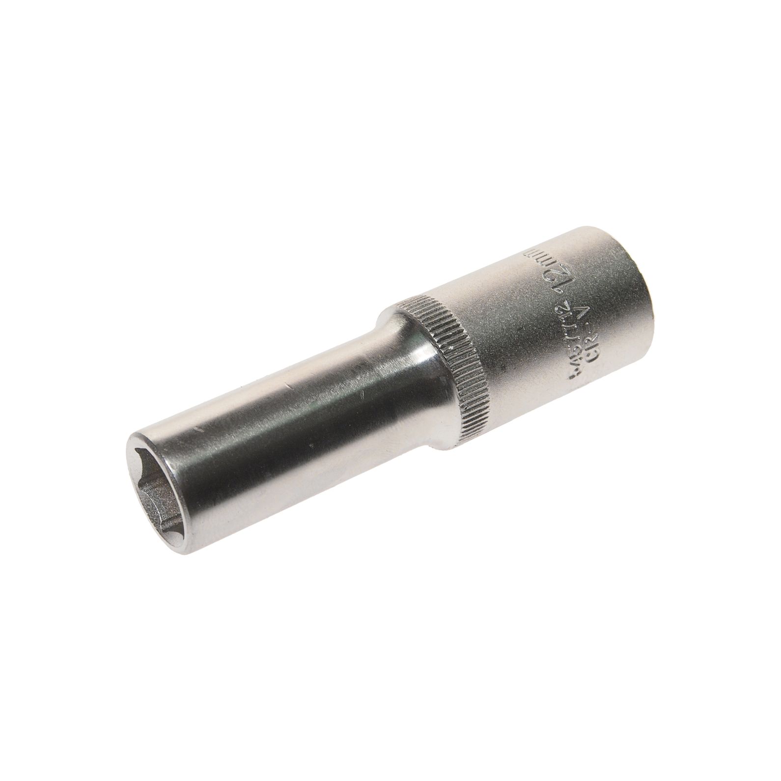 Головка торцевая 12мм 1/2" 6-гранная глубокая L=75мм ROCKFORCE RF-5457712 /1/10