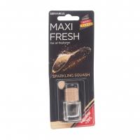Ароматизатор воздуха HMF-39 MAXI FRESH (sparkling squash) жидкостный подвесной, деревянная крышка 5мл /1/64
