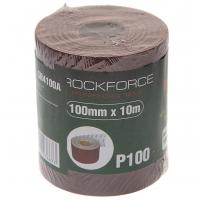 Бумага наждачная RF-SR4100A 100ммх10м в рулоне (P100) ROCKFORCE /1/50