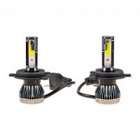 Автолампа MisMINI H4 LED 2 COB 18W с радиатором (2шт) 12-24V /1/ 150