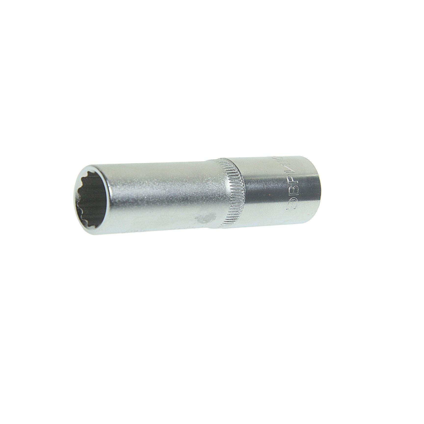 Головка торцевая 14мм 1/2" 12-гранная глубокая L=80мм ЭВРИКА ER-91507-12 /1/15