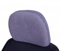 Чехлы на сиденье COMFORT COMBO CMB-1105 DARK GREY/LIGHT GREY (M) мультиконтурные велюр (11шт) AUTOPROFI /1/5
