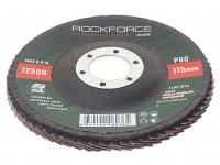 Диск лепестковый торцевой 115х22мм P60  ROCKFORCE /1