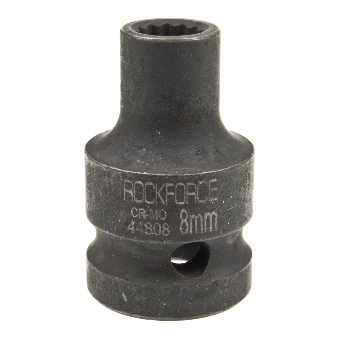 Головка торцевая  8мм 1/2" 12-гранная ударная L=39мм ROCKFORCE RF-44808 /1/360