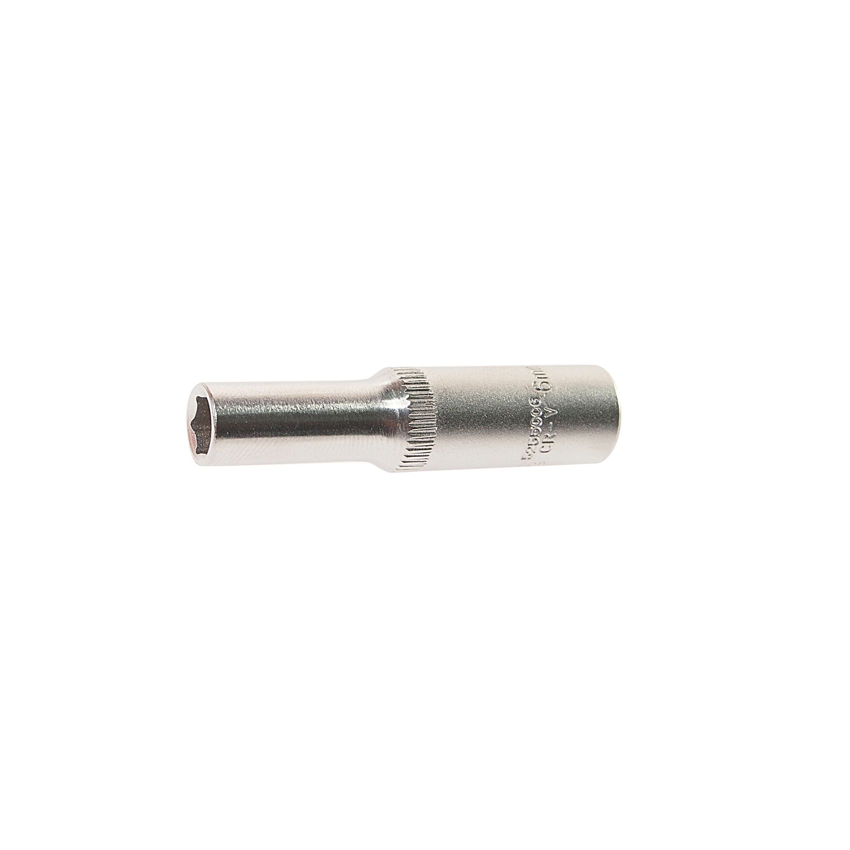Головка торцевая  6мм 1/4" 6-гранная глубокая L=45мм ROCKFORCE RF-5255006 /1/40