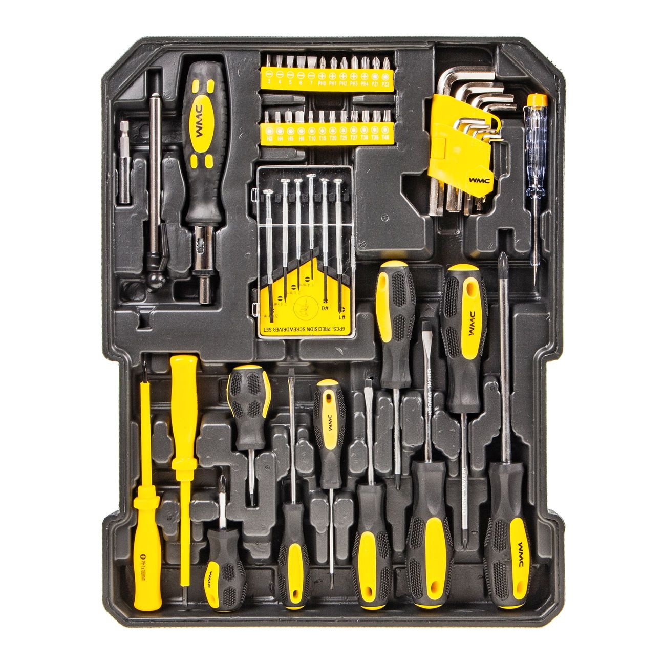Набор инструмента WMC-40246: 246пр. в алюминиевом кейсе WMC TOOLS /1