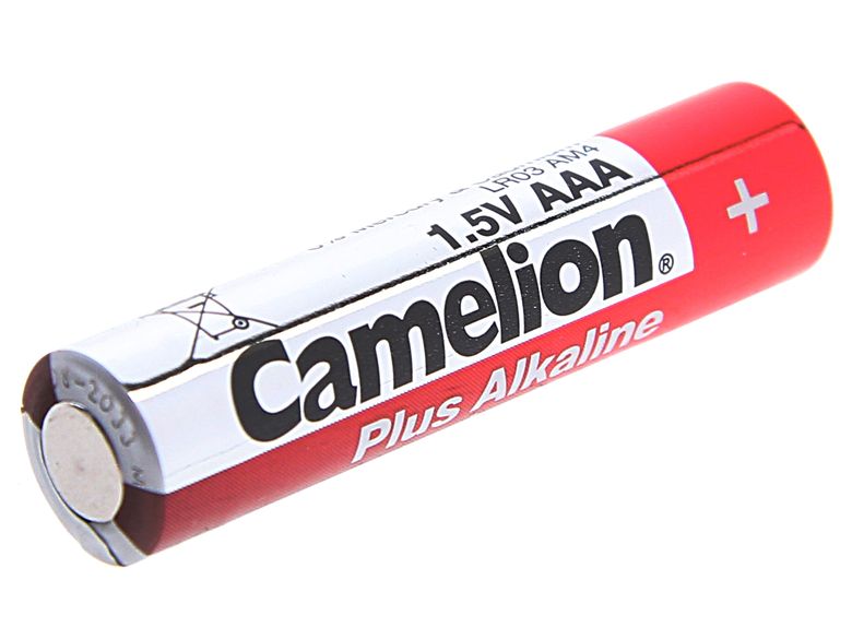 Элемент питания AAA: LR03-BC2 ALKALINE PLUS 1,5V CAMELION /2/24/576 HIT