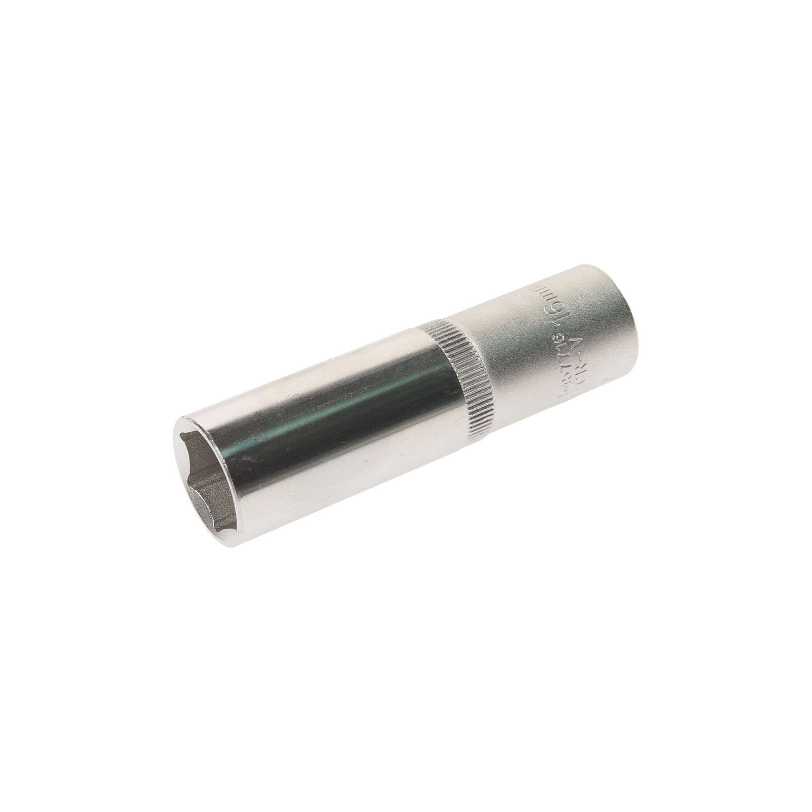 Головка торцевая 16мм 1/2" 6-гранная глубокая L=75мм ROCKFORCE RF-5457716 /1/10