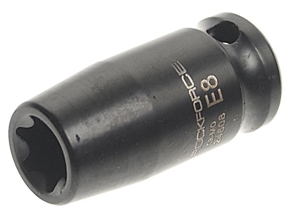 Головка торцевая TORX ударная 1/4", E8 ROCKFORCE RF-24608 /1/10/420