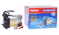 Компрессор M-10001 поршневой 150PSI (45л/мин, 23А) длинный шланг, в сумке 12V MEGAPOWER /1/4 HIT