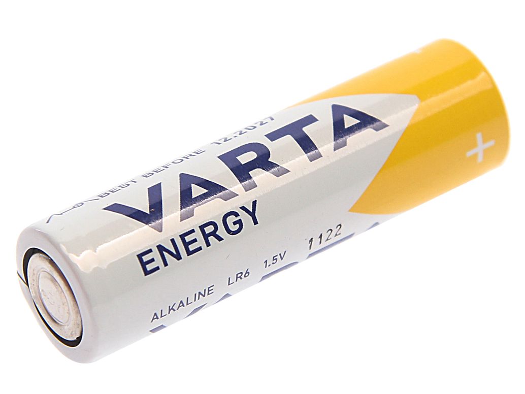 Элемент питания AA: LR6-BC4 ALKALINE ENERGY 1,5V VARTA /4/80/400