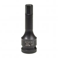 Головка-бита 11мм 1/2" 6-гранная ударная L=78мм ROCKFORCE RF-24407811MPB /1/180