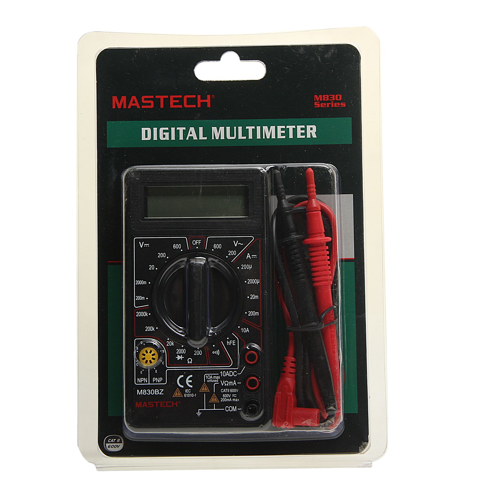 Мультиметр портативный M830BZ MASTECH 1/60