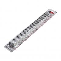 Набор торцевых головок RF-4161-5: 1/2"DR 6-гранных 16пр. (на планке) ROCKFORCE /1/5/10
