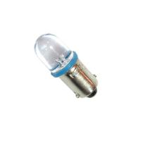 Автолампа T4W (BA9s) LED STANDARD BLUE 12лм   12V MEGAPOWER /100 /1000