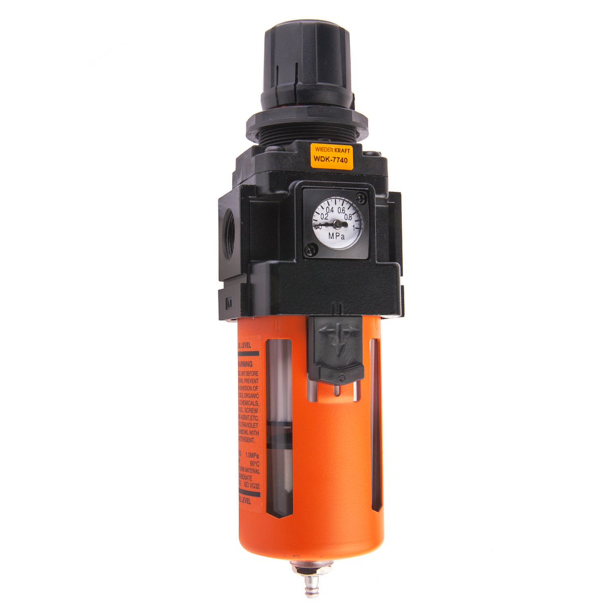 WDK-7740 Фильтр-масловлагоотделитель  1/2"с регулятором и манометром