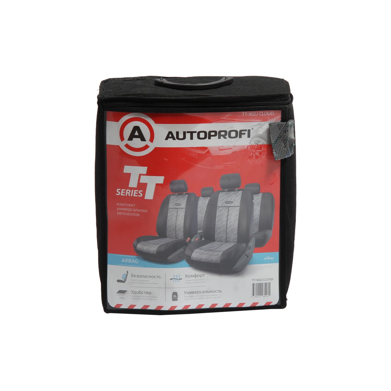 Чехлы на сиденье TT-902J CLOUD полиэстер-жаккард, AIRBAG (9шт) AUTOPROFI /1/6