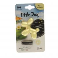 Ароматизатор воздуха ED1414 Little Dog (Пина колада) на дефлектор, 3D-Polymer Drive Int /1/6