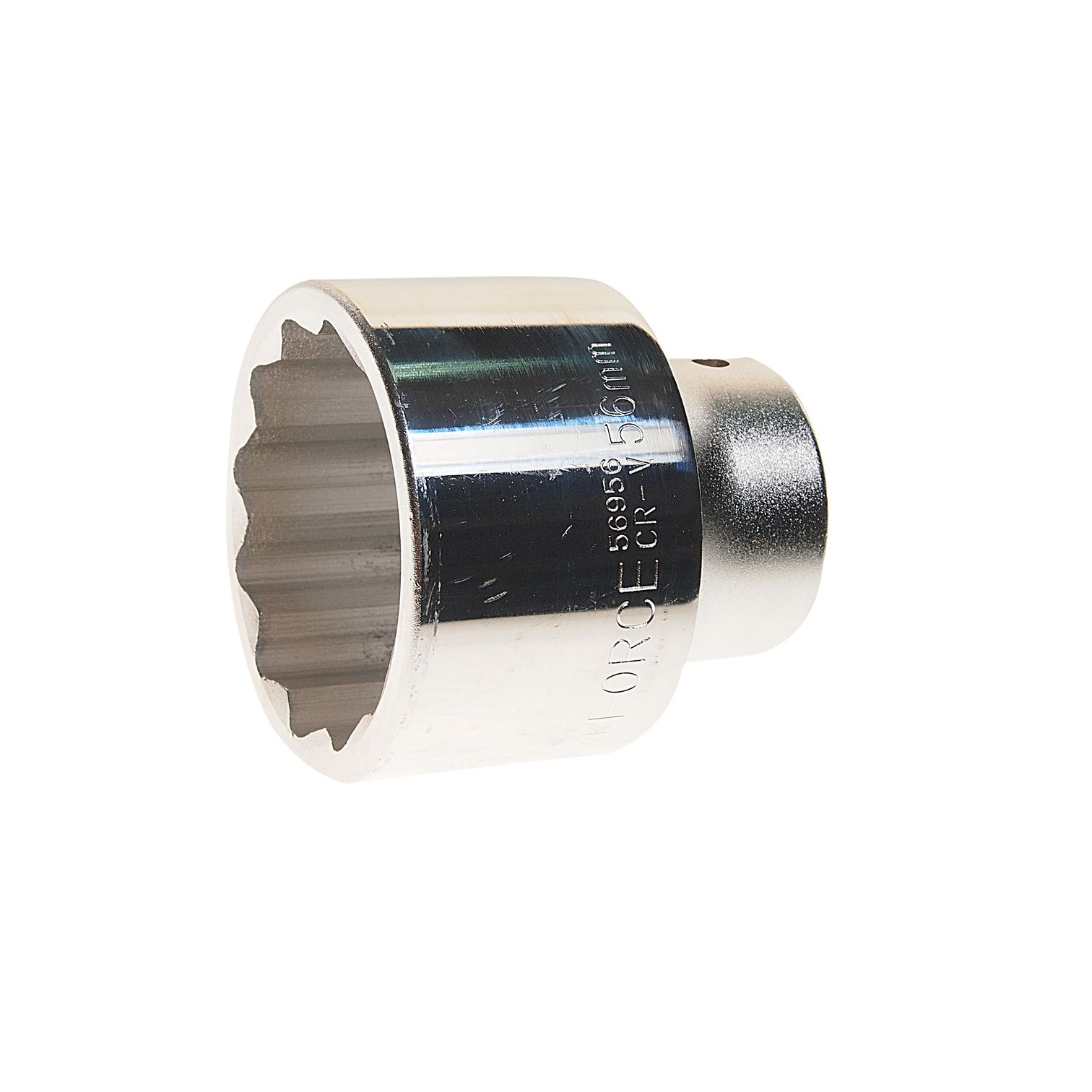Головка торцевая 56мм 3/4" 12-гранная L=76мм ROCKFORCE RF-56956 /1/4