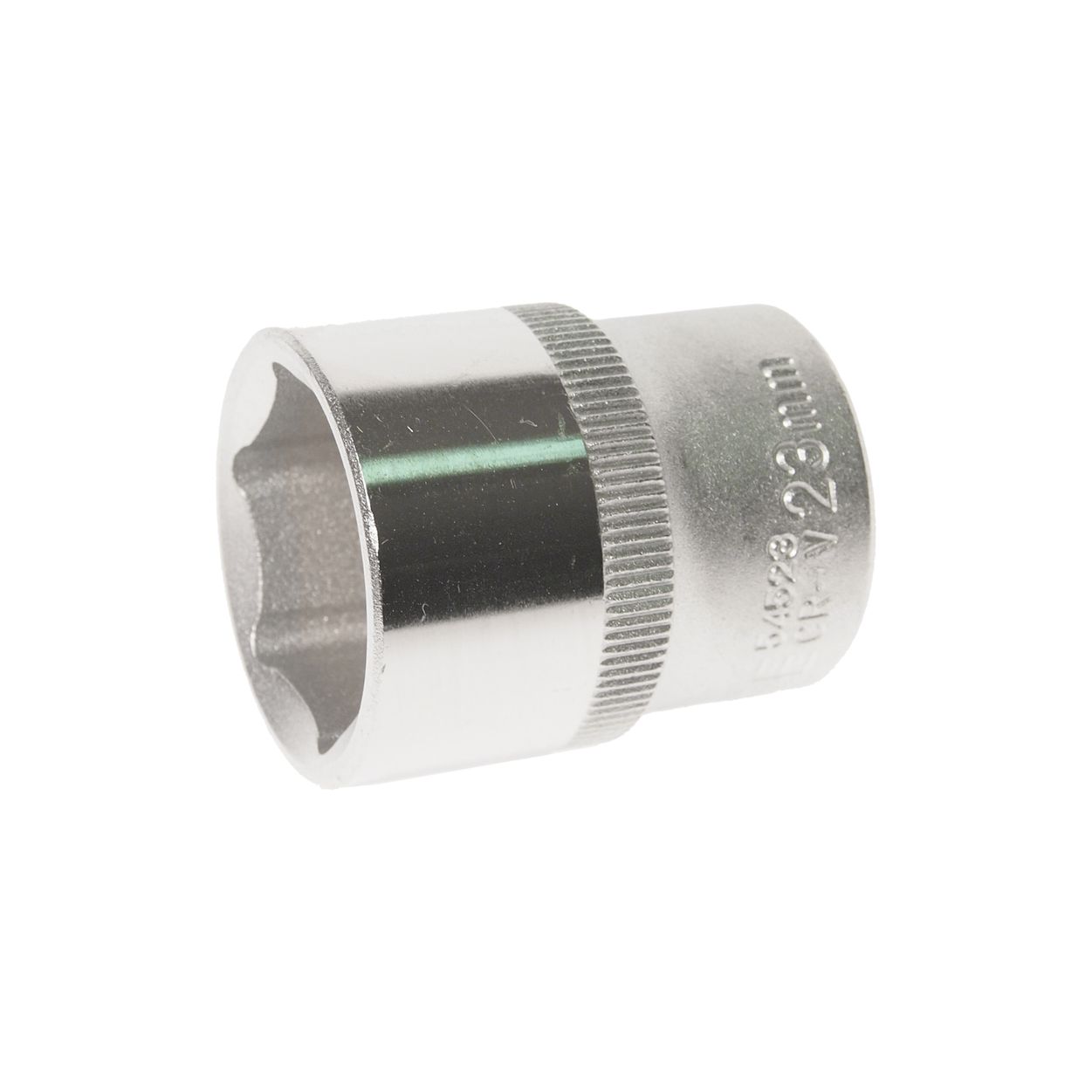 Головка торцевая 23мм 1/2" 6-гранная L=40мм ROCKFORCE RF-54523 /1/10
