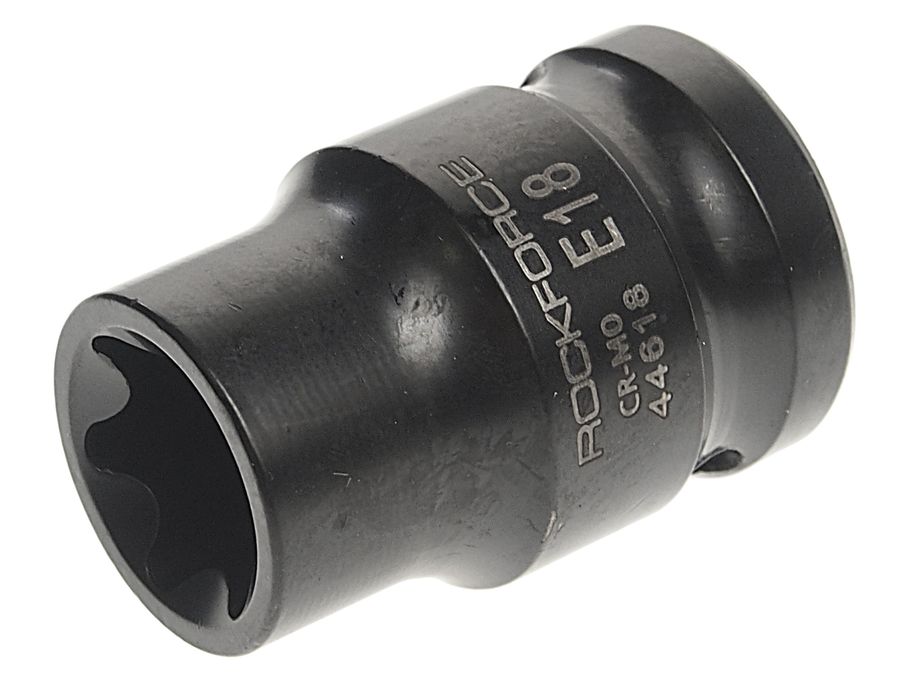 Головка торцевая TORX ударная 1/2", E18 ROCKFORCE RF-44618 /1/10/240