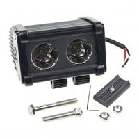 Фара рабочего света D-20W 2CREE диода 10-30V  MISTAR /1
