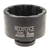 Головка торцевая 85мм 1" 12-гранная ударная L=95мм ROCKFORCE RF-48885 /1/10