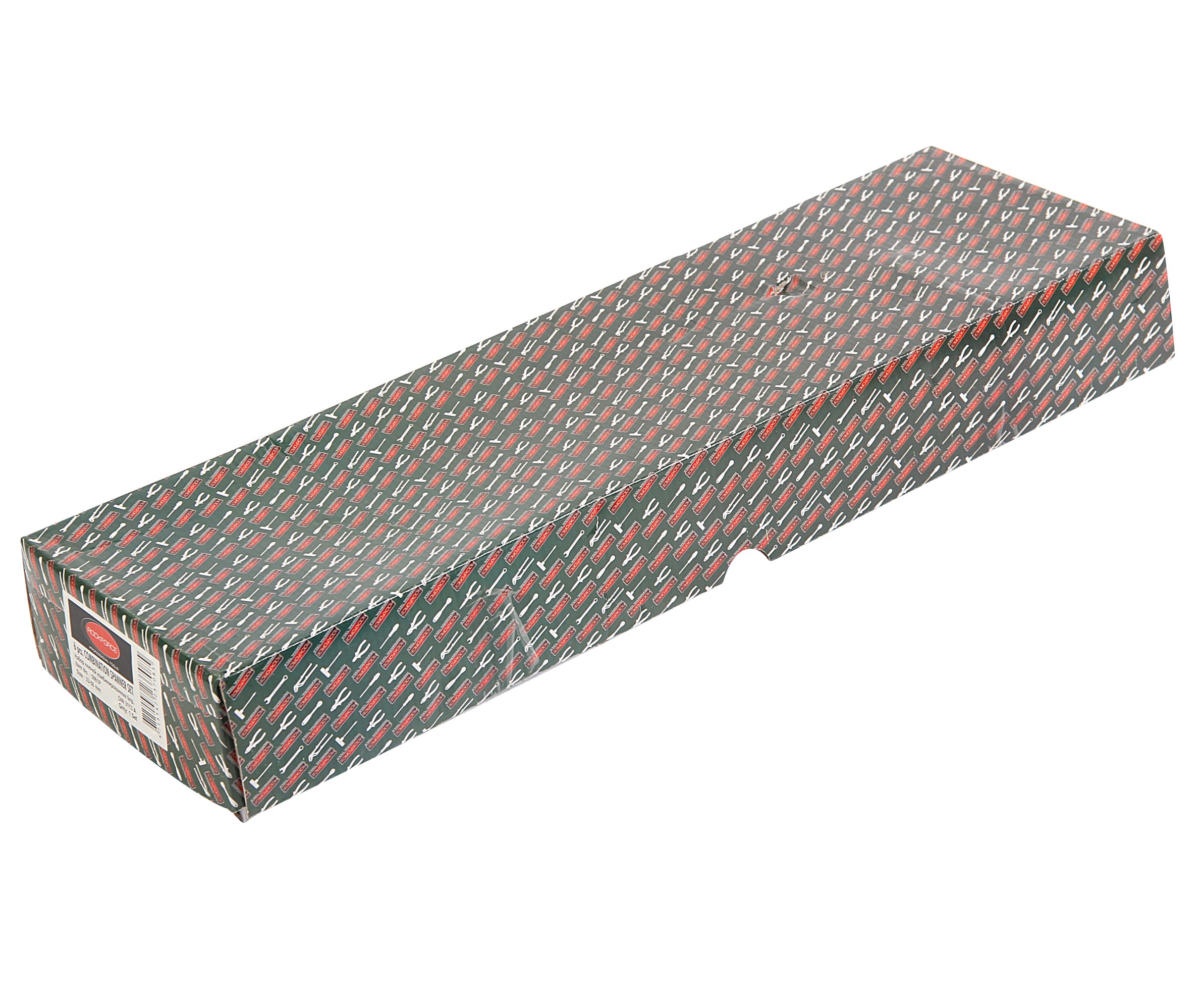 Набор ключей комбинированных RF-5061P: 6пр. (33, 36, 38, 41, 46, 50мм) на полотне ROCKFORCE /1