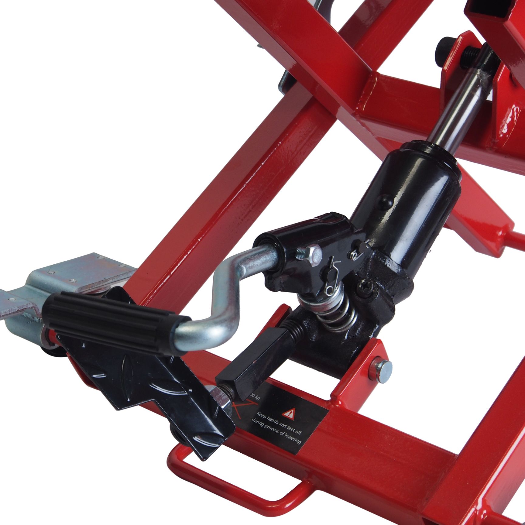Мотоподъемник RF-TRE01108 подкатной гидравлический 450кг ROCKFORCE /1