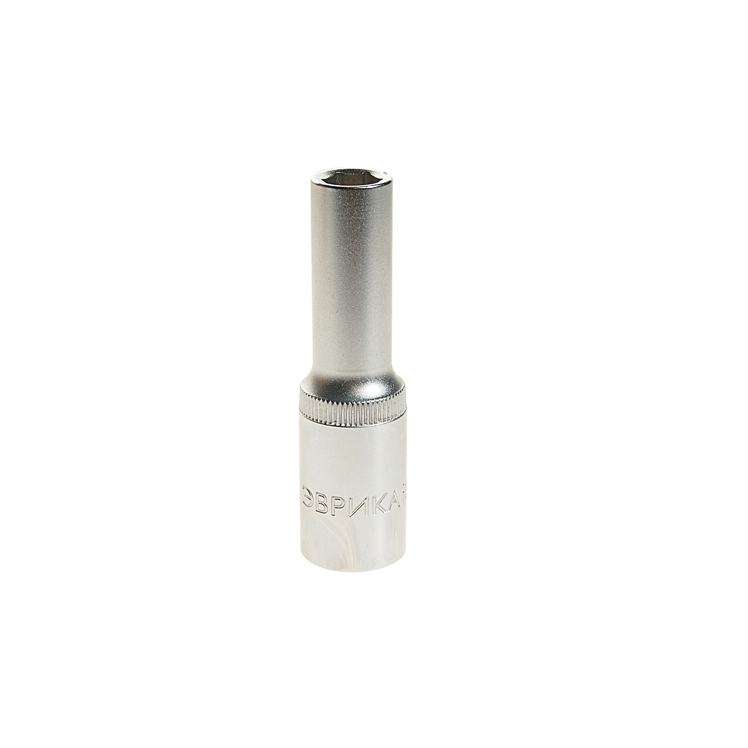 Головка торцевая 10мм 1/2" 6-гранная глубокая 80мм ЭВРИКА ER-91503 1/160
