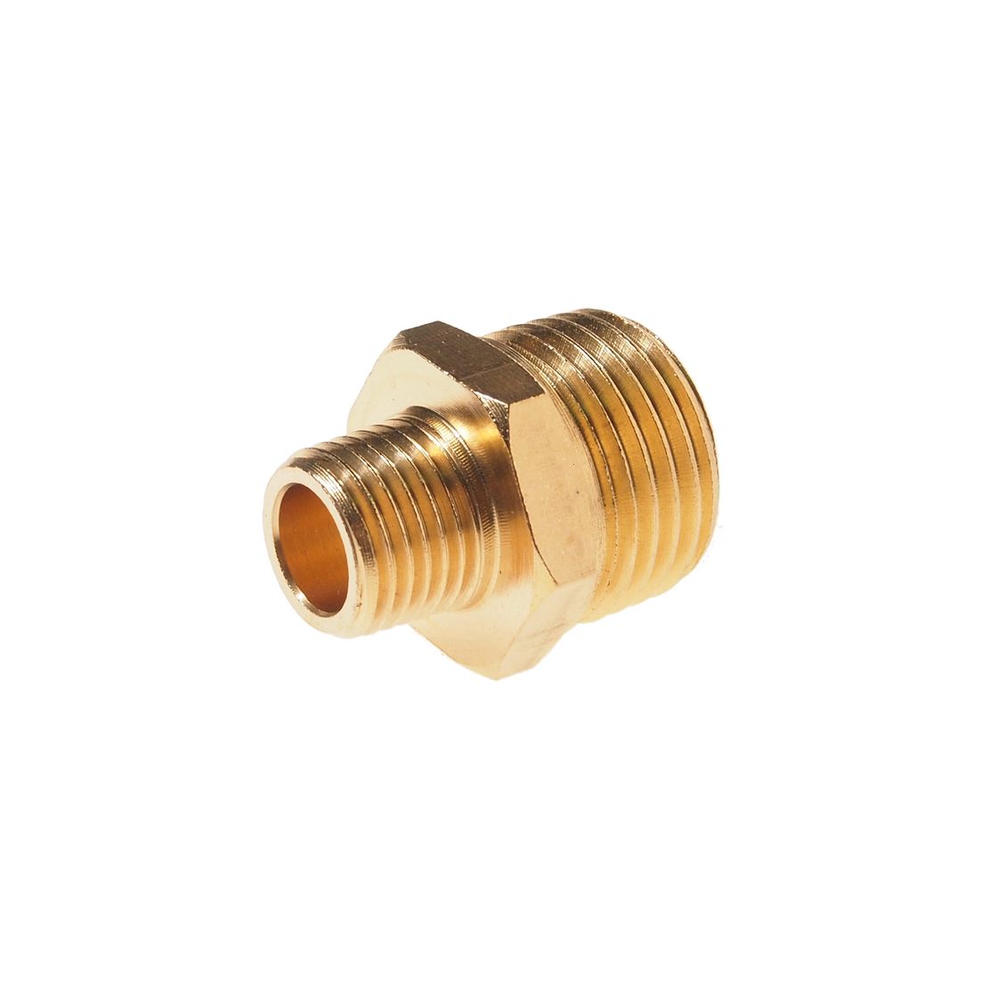 Соединитель RF-MM08/04 резьбовой наруж. резьба 1/2"x1/4" в блистере ROCKFORCE /1