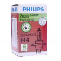 Автолампа H4 (75/70) P43t-38 MasterLife 24V PHILIPS /1/10/100