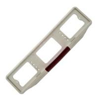 Рамка для номерного знака АВ-ПР05 (АВ-ПР05-б) WHITE с подсветкой и стоп-сигналом (AB-005W) /1/20