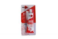 Герметик прокладок RED силиконовый (красный) 85г  AIM-ONE /1/12
