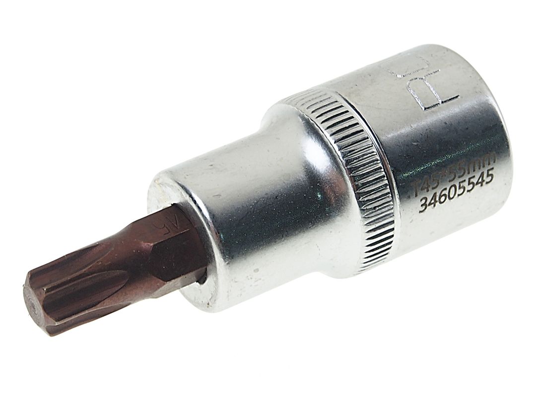 Головка-бита TORX T45 Premium 1/2" (L-55мм) ROCKFORCE /1