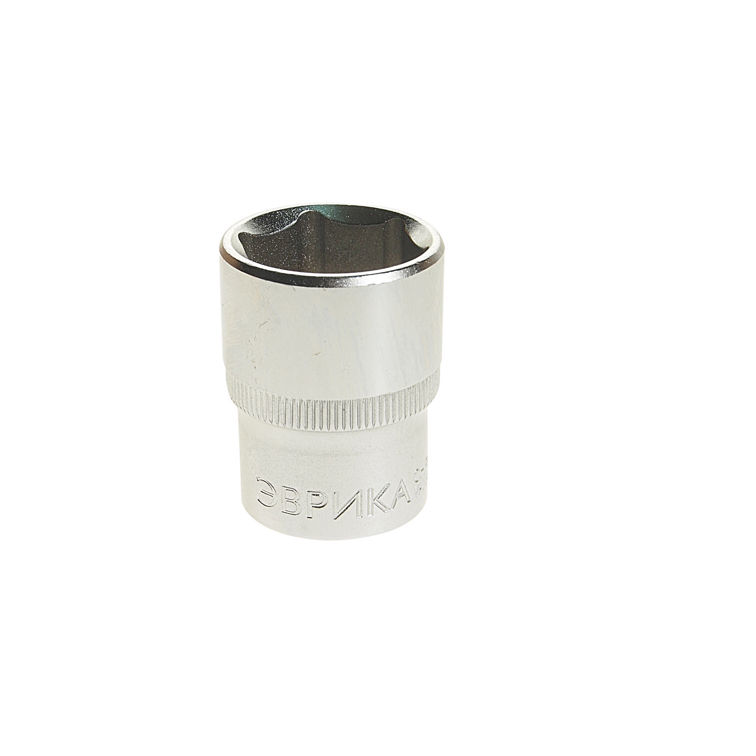 Головка торцевая 22мм 1/2" 6-гранная L=40мм ЭВРИКА ER-91315  1/96