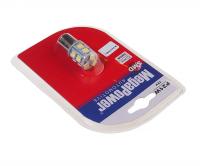 Автолампа P21W (BA15s) 13 SMD 5050 WHITE блистер 6000K 260лм   12V MEGAPOWER /1 /50