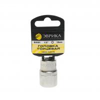 Головка торцевая 18мм 1/2" 6-гранная L=40мм (с держателем) ЭВРИКА ER-91311H 1/120