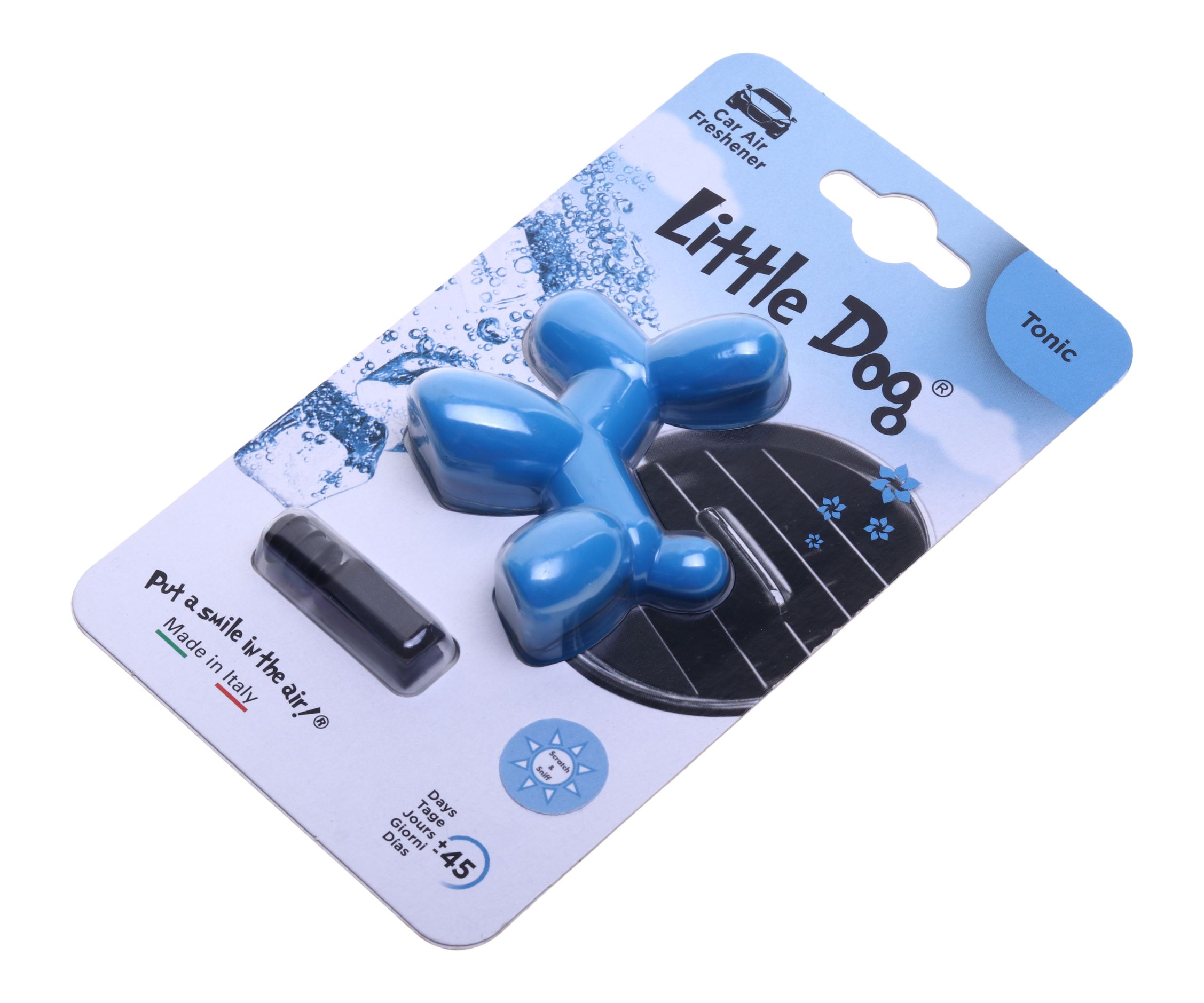 Ароматизатор воздуха ED1010 Little Dog (Тоник) на дефлектор, 3D-Polymer Drive Int /1/6