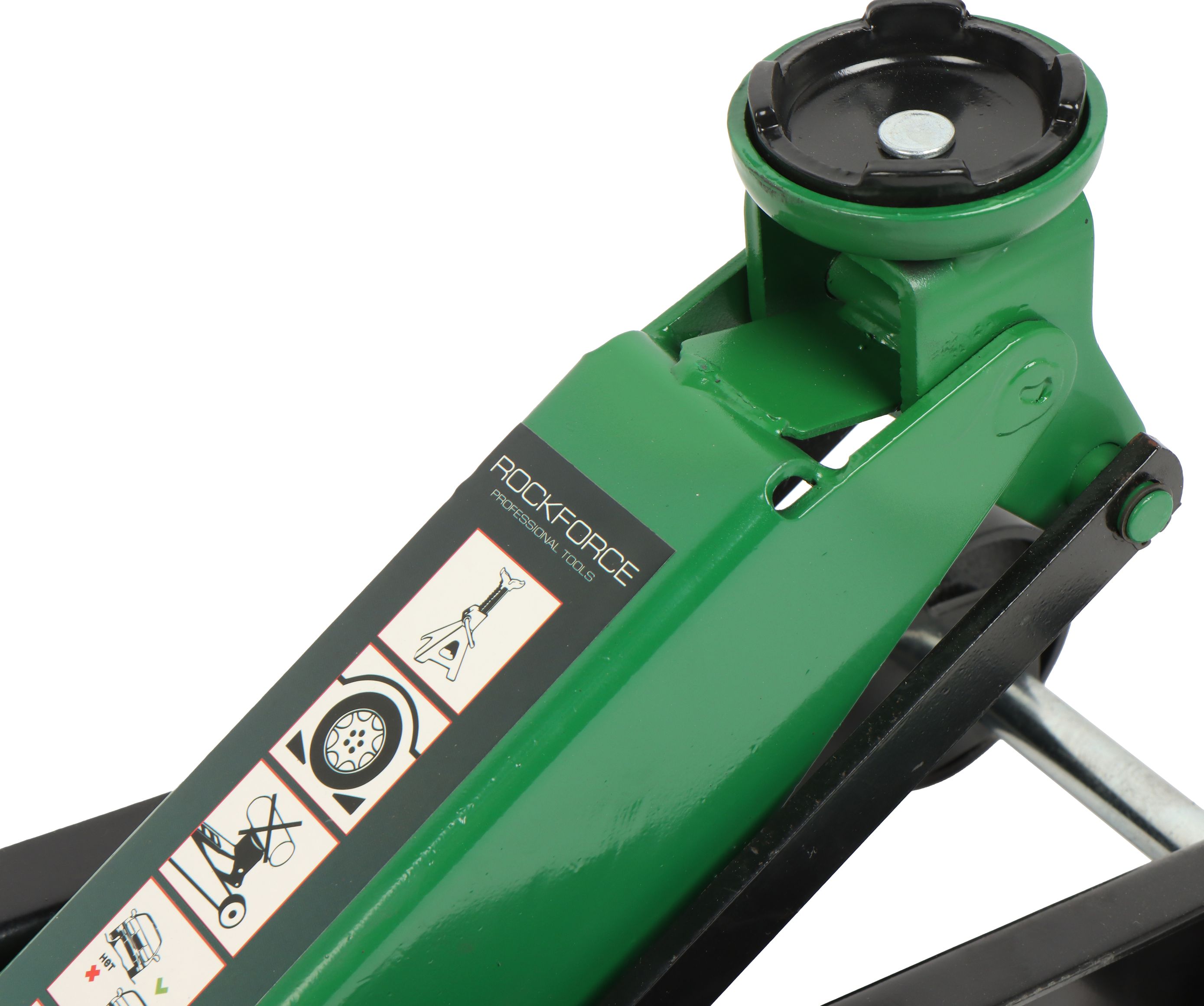 Домкрат гидравлический RF-T830011L подкатной 3т (h min 135мм.h max 420мм) ROCKFORCE /1