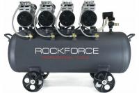 Компрессор RF-265-100 2-х поршневой масляный с ременным приводом (2.2кВт, ресивер 100л, 8бар, 320л/м, 220В, 50Гц, 1050об/мин, 95Дб) ROCKFORCE /1