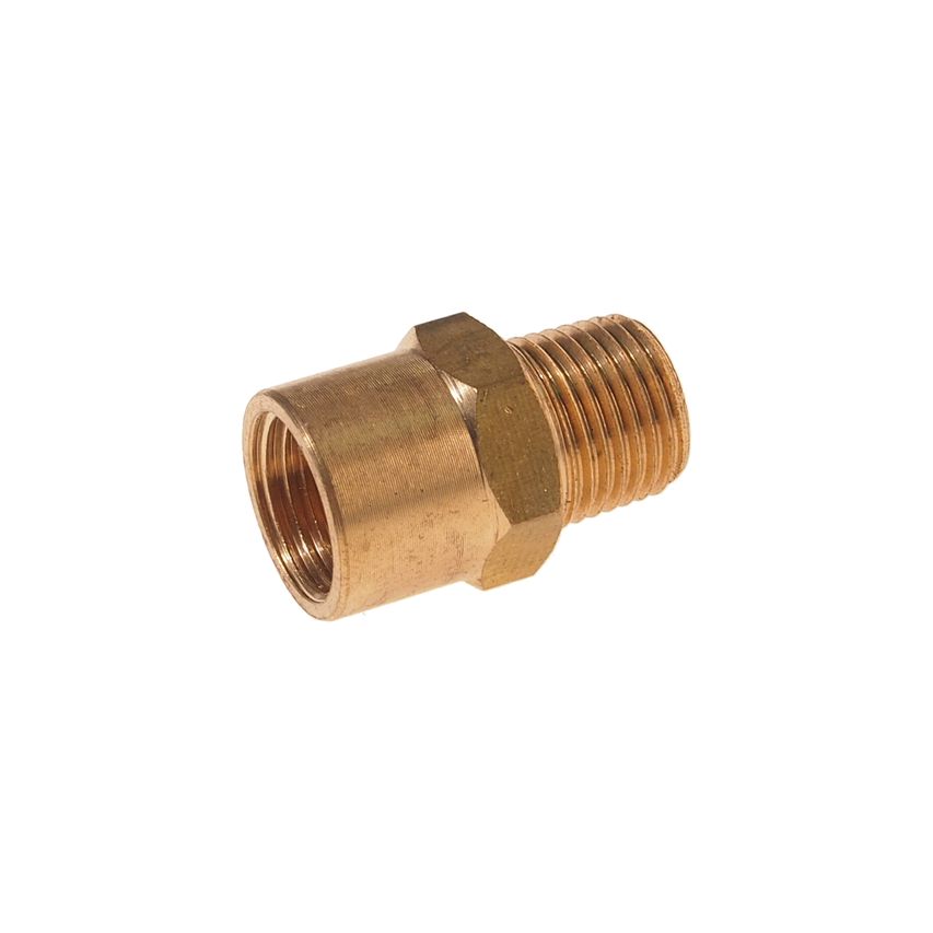 Соединитель RF-MFE02/02 резьбовой M1/8"x F1/8" в блистере ROCKFORCE /1
