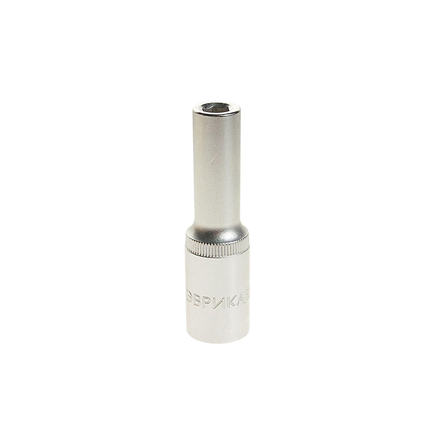 Головка торцевая  8мм 1/2" 6-гранная глубокая L=80мм ЭВРИКА ER-91501 1/160