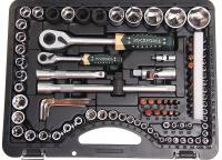 Набор торцевых головок и вставок RF-41082-5-PREMIUM: 1/2" & 1/4"DR 6-гранных 108пр.+ 6пр. ROCKFORCE /1/3